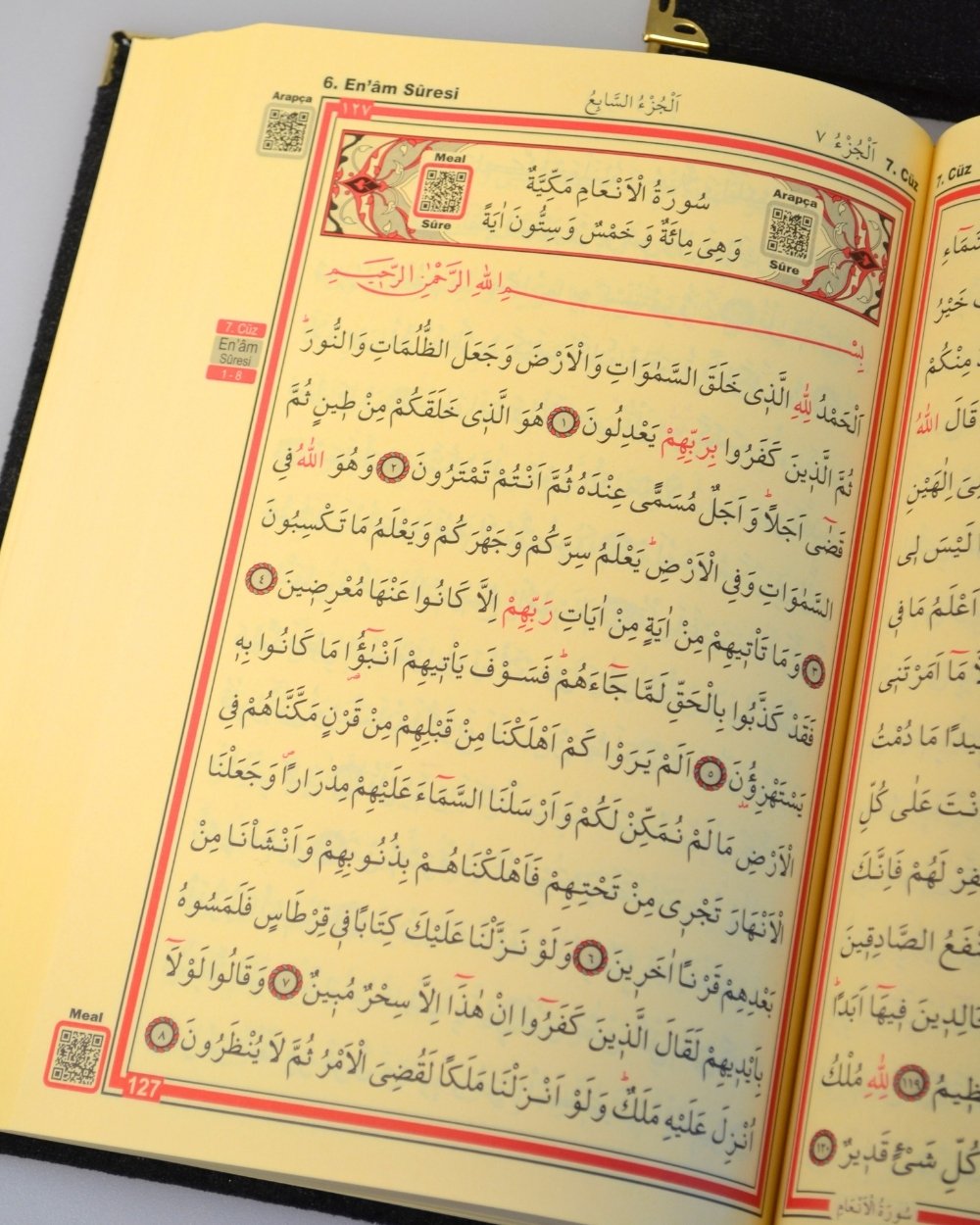 Pleksi Süslemeli Yasinli Kuran-ı Kerim Seti Siyah