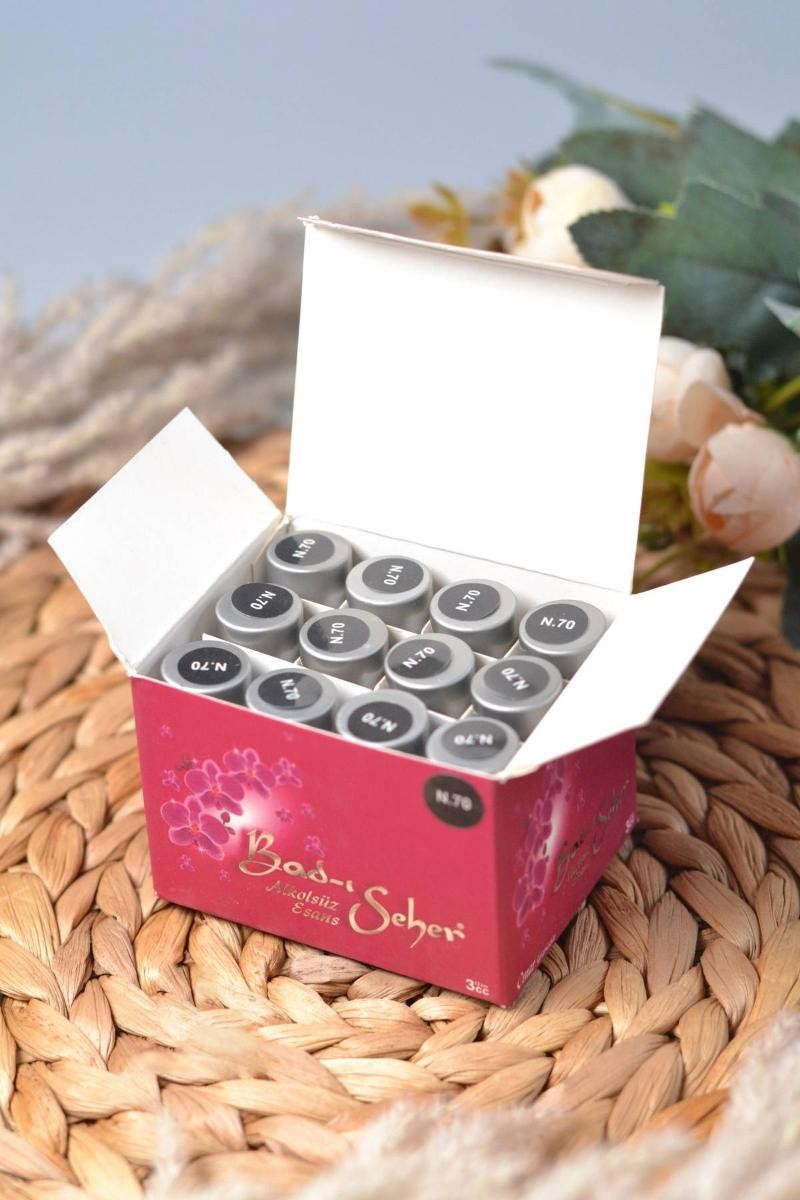 12’li Alkolsüz Fresh Esans Seti – 3 cc’lik Özel Şişelerde (N.70)