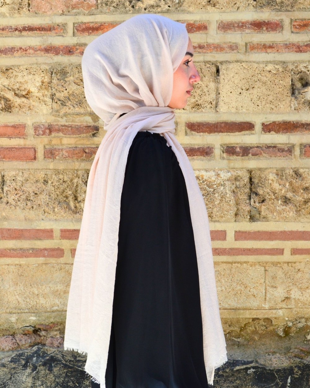 Konfor Bambu Şal Bej – Tok Duruşlu, Kaymaz
