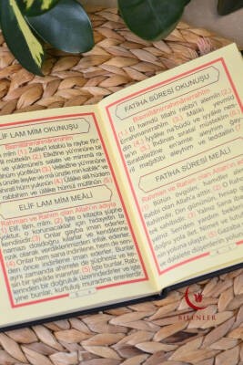 Yasin Kitabı Çanta Boy Termo Deri Kaplı Siyah– Arapça; Türkçe Okunuşlu ve Mealli – 128 Sayfa | Hac Umre ve Mevlit Hediyeliği