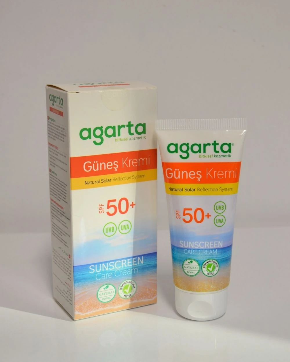 Doğal Güneş Kremi SPF 50+ – Bitkisel İçerikli, Yüksek Koruma, Cilt Dostu ve Paraben İçermez (100 ml)