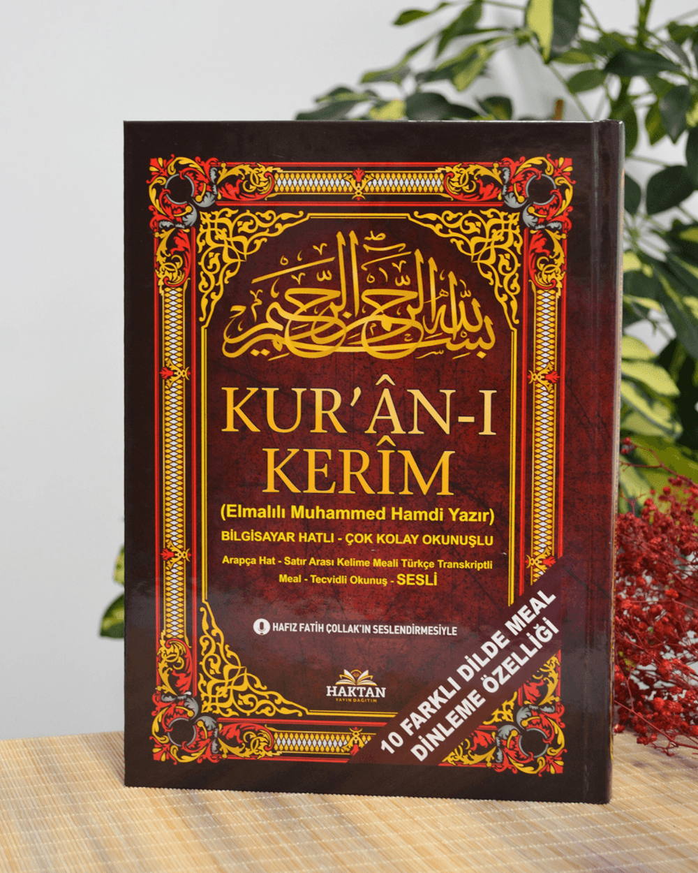 Bilgisayar Hatlı Çok Kolay Okunuşlu Kur'an-ı Kerim Rahle Boy