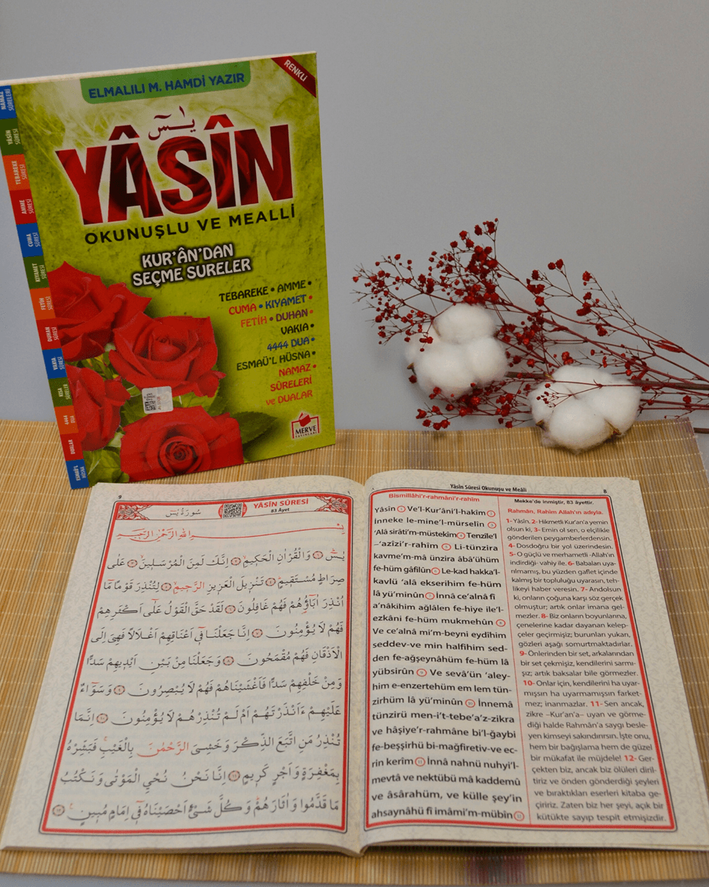 Okunuşlu ve Mealli Yasin Dua Kitabı Orta Boy