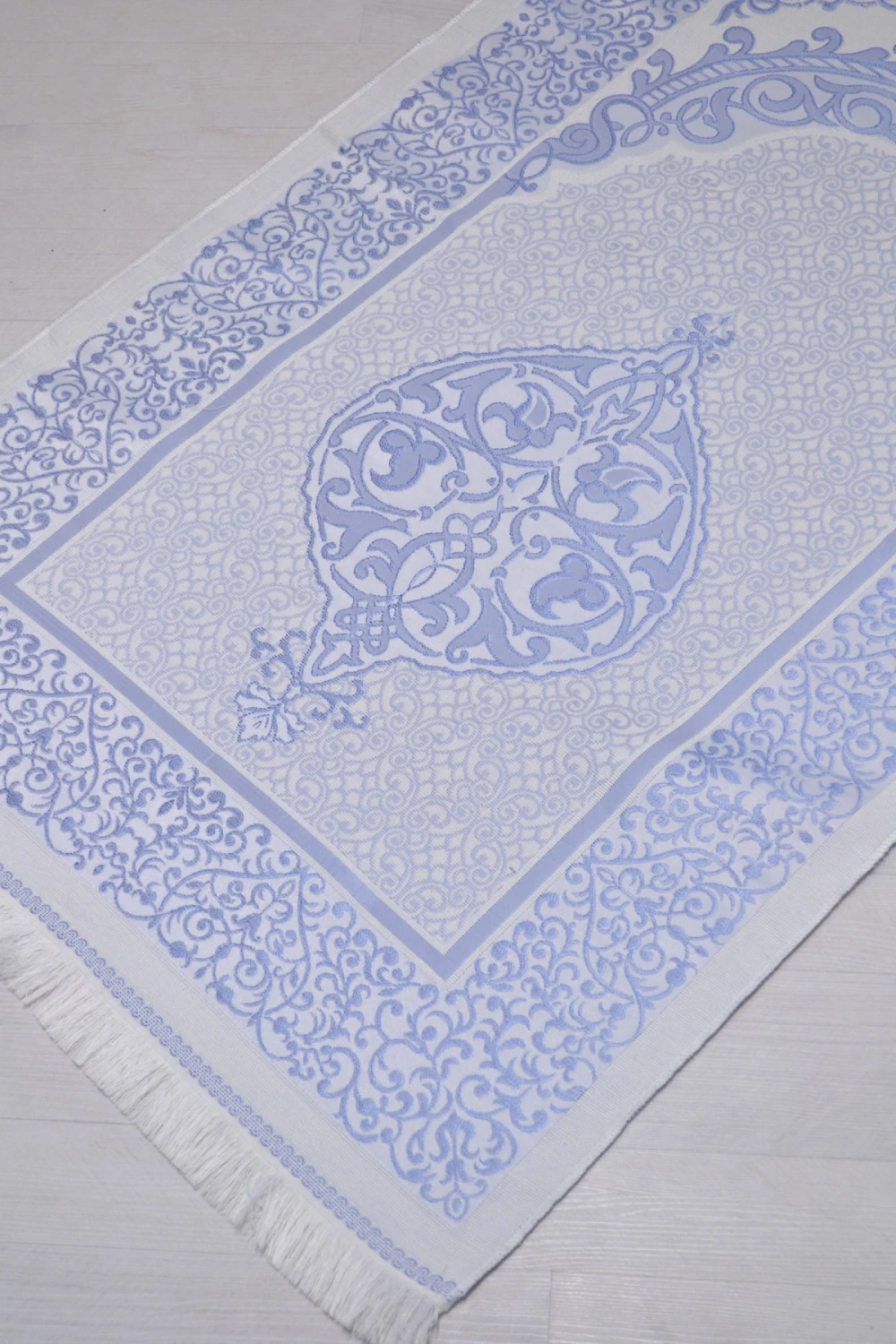 Pamuk Tafta Seccade Mavi