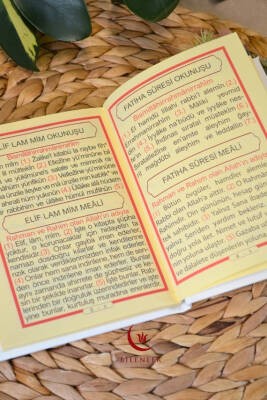 Yasin Kitabı Çanta Boy Termo Deri Kaplı Beyaz – Arapça; Türkçe Okunuşlu ve Mealli – 128 Sayfa | Hac Umre ve Mevlit Hediyeliği