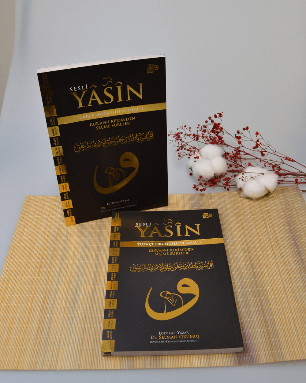 Türkçe Okunuşlu ve Mealli Sesli Yasin Dua Kitabı Orta Boy Fihristli