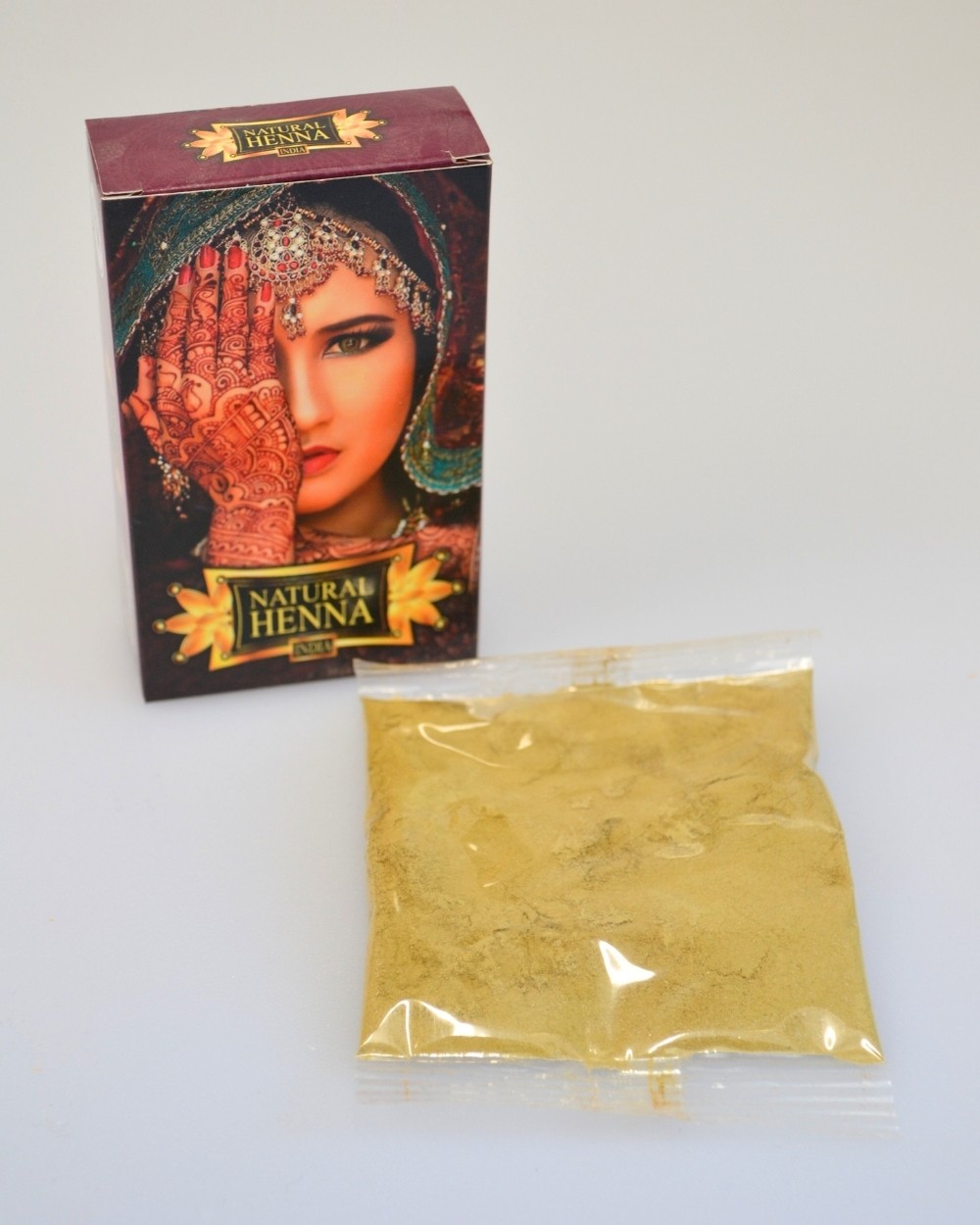 Doğal Hint Kınası – Tek Kutu Paket 16 gr – Çeyizlik ve Özel Günler İçin Kına
