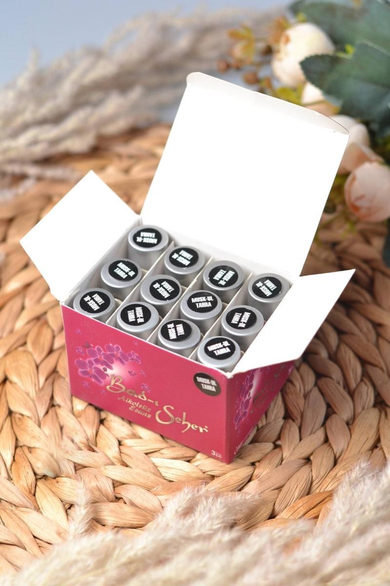 12’li Alkolsüz Fresh Esans Seti – 3 cc’lik Özel Şişelerde (MUSK'UL TAHRA)
