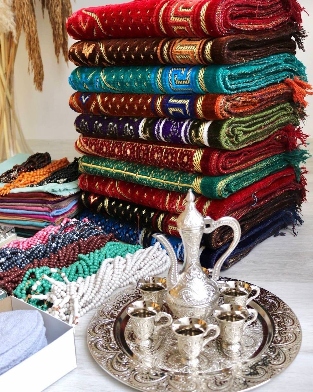 Hac ve Umre Hediyelik Seti 20 Kişilik Kadife Model-2