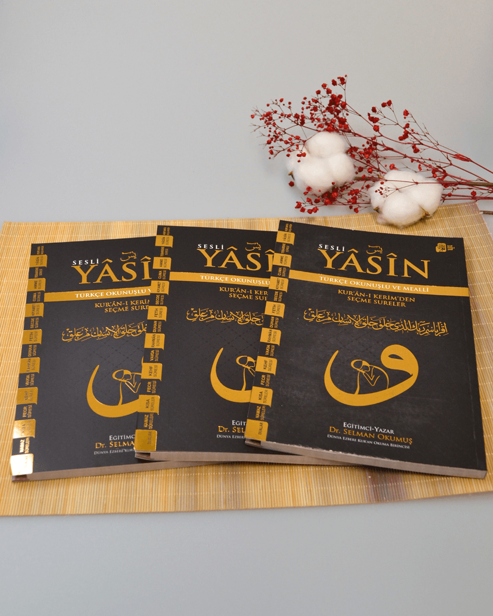 Türkçe Okunuşlu ve Mealli Sesli Yasin Dua Kitabı Orta Boy Fihristli