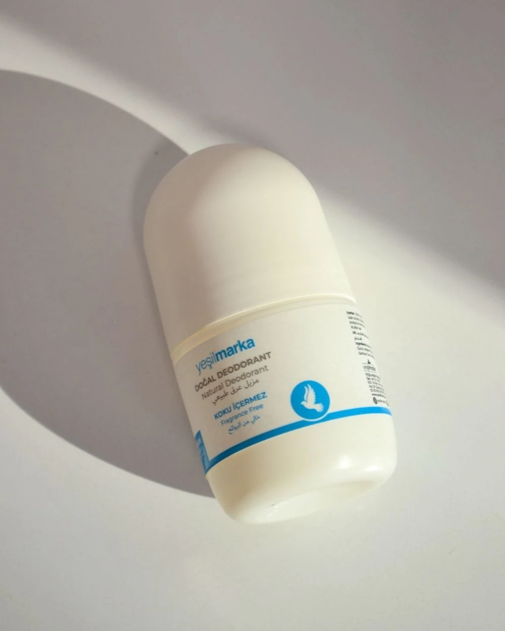 Kokusuz Doğal Roll-On Deodorant 50 ml – Hassas Ciltler İçin, Hac ve Umre Kullanımına Uygun