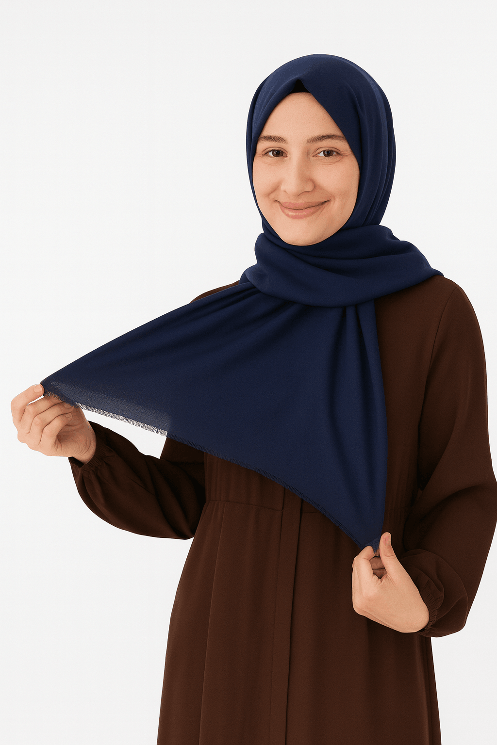 Pamuklu (Cotton) Şal - Lacivert