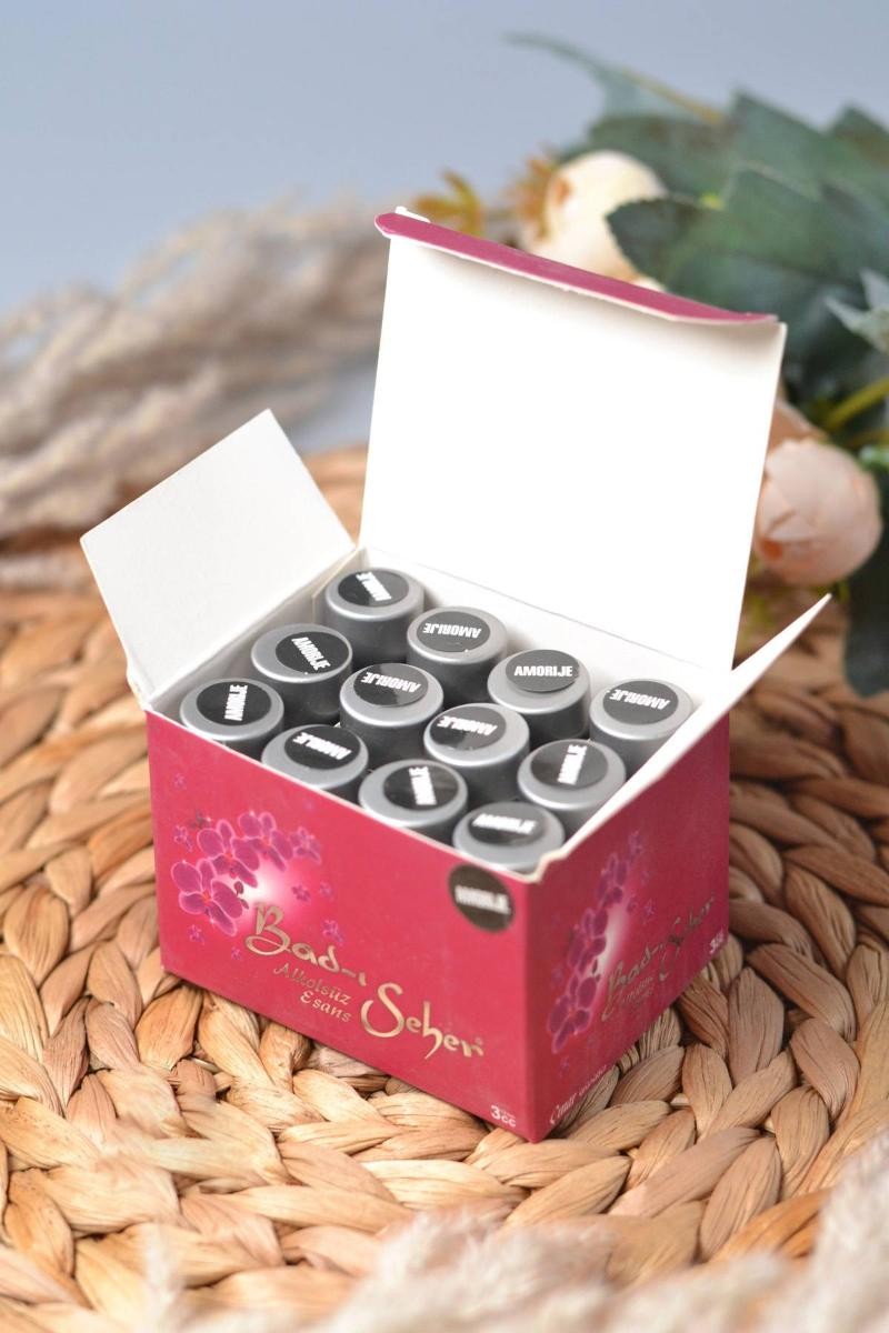 12’li Alkolsüz Fresh Esans Seti – 3 cc’lik Özel Şişelerde (AMORIJE)