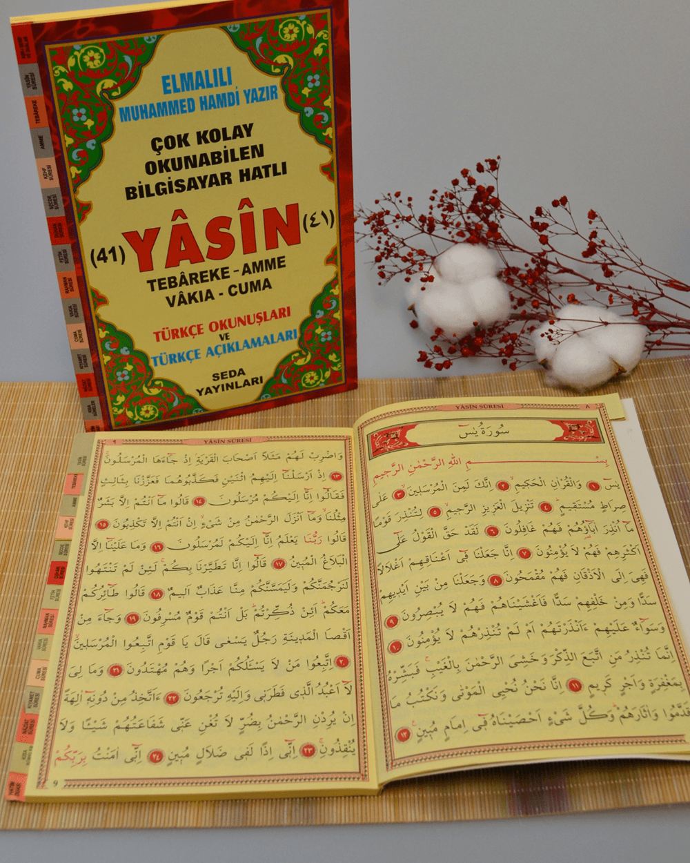 Çok Kolay Okunabilen Bilgisayar Hatlı 41 Yasin Dua Kitabı Orta Boy