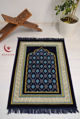 Kadife Seccade Lacivert- 70x110 cm -– Ekonomik;Hafif ve Kullanışlı