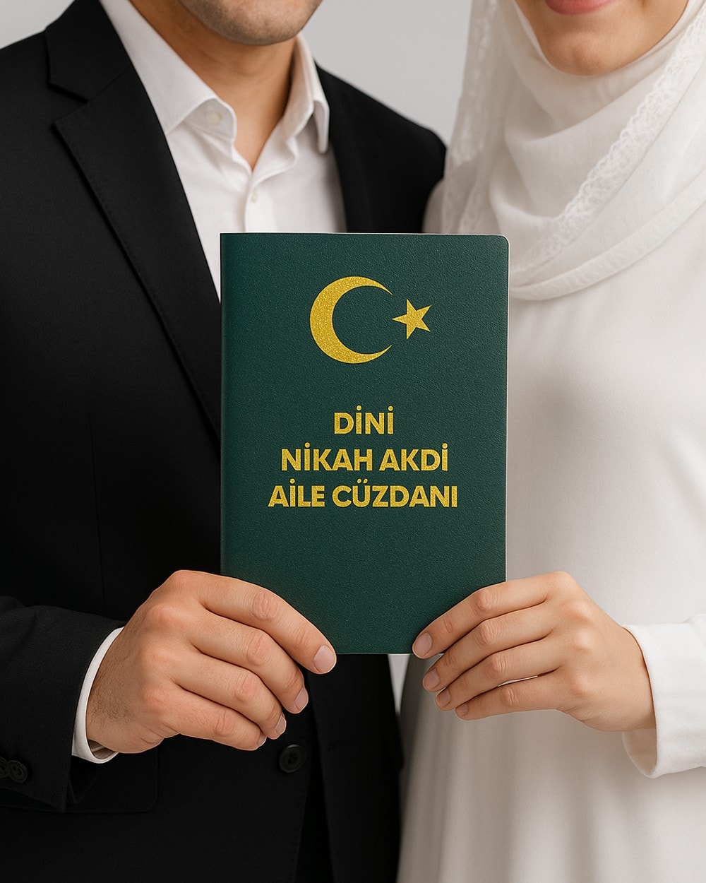 Nikah Akdi Cüzdanı Hatıra Defteri – Gelin Damat Bilgi ve Şahit İmzalı