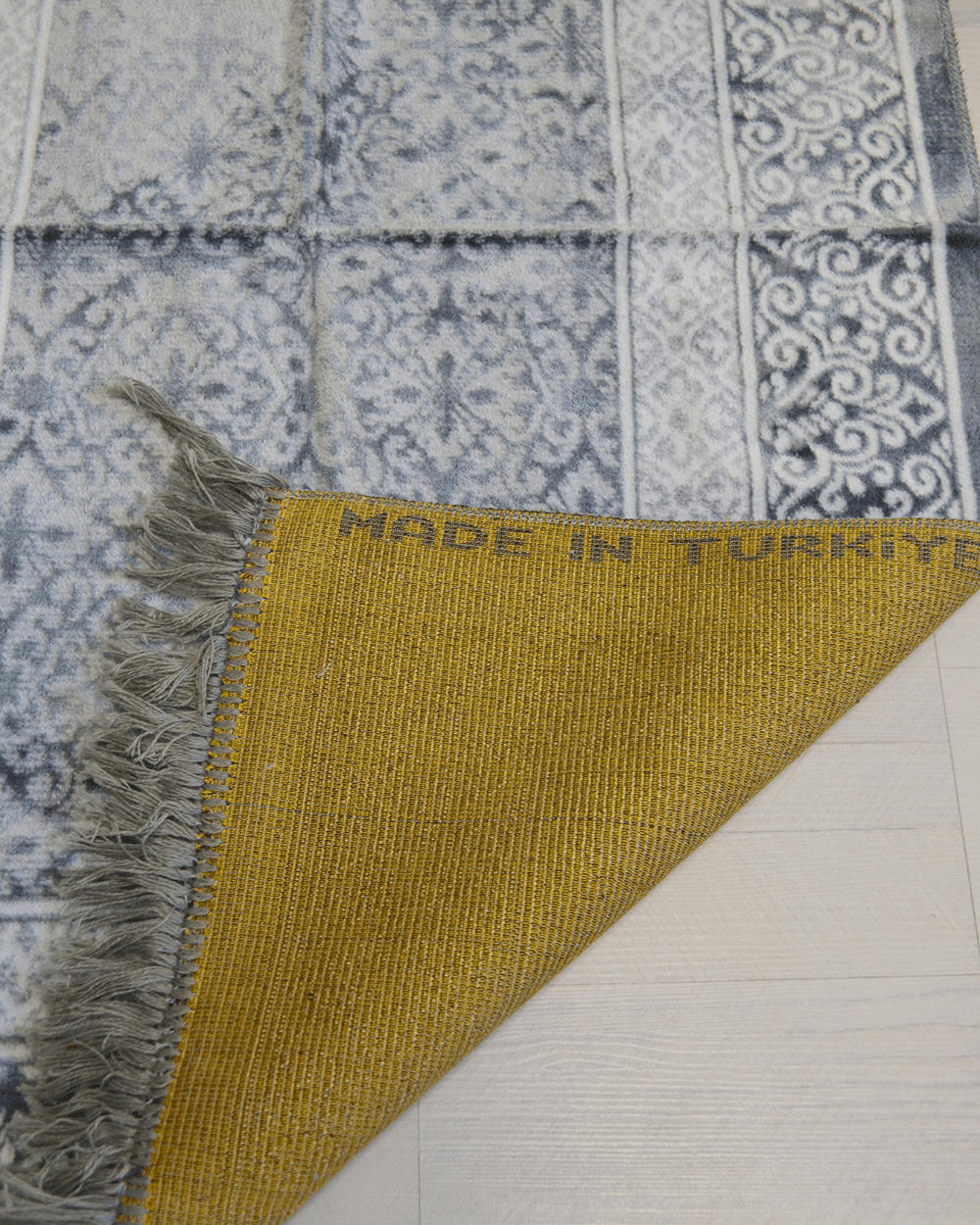 Kadife Seccade - 70x110 cm  - Yumuşak ve Konforlu Gri