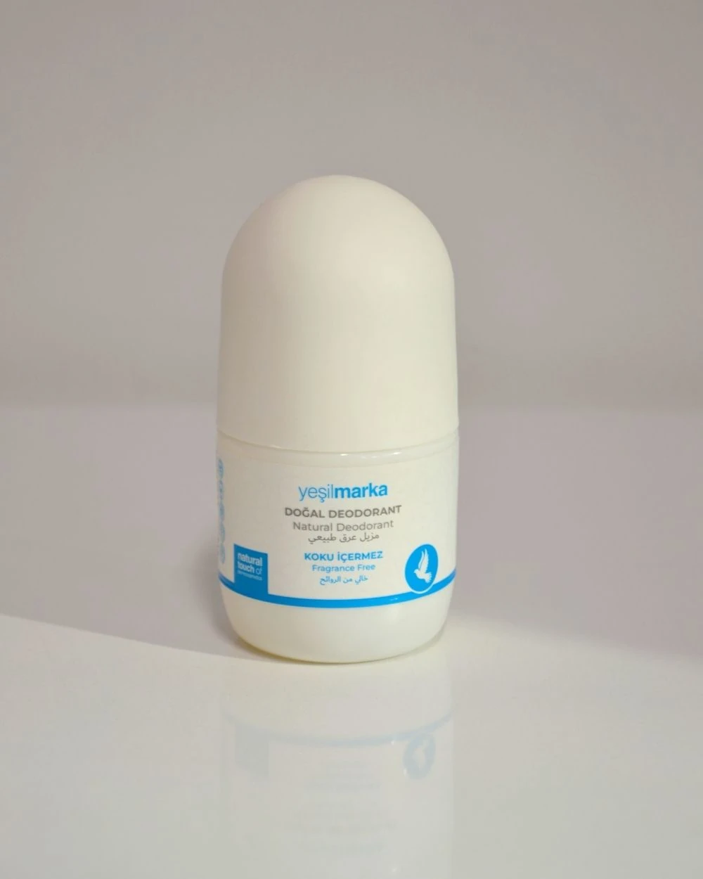 Kokusuz Doğal Roll-On Deodorant 50 ml – Hassas Ciltler İçin, Hac ve Umre Kullanımına Uygun