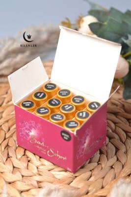 12’li Alkolsüz Fresh Esans Seti – 3 cc’lik Özel Şişelerde (DAHNAL OUD)
