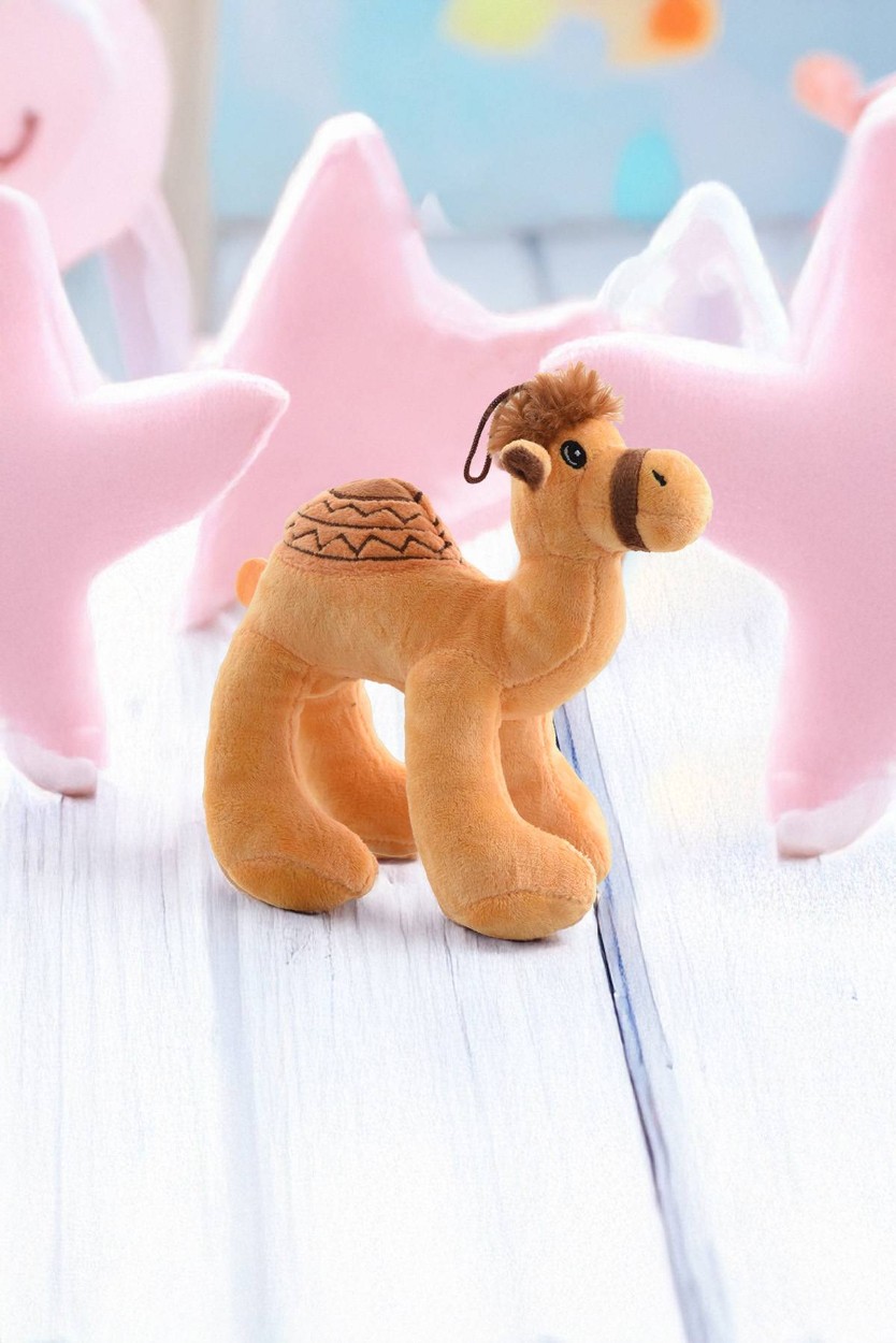 Sevimli Peluş Deve Oyuncak – 22x22 cm