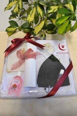 İmam Nikahı Hatıra Seti – Kadın ve Erkek İçin Özel Hediye Kutusu | Yasinli ve Tesbihli Nikah Seti