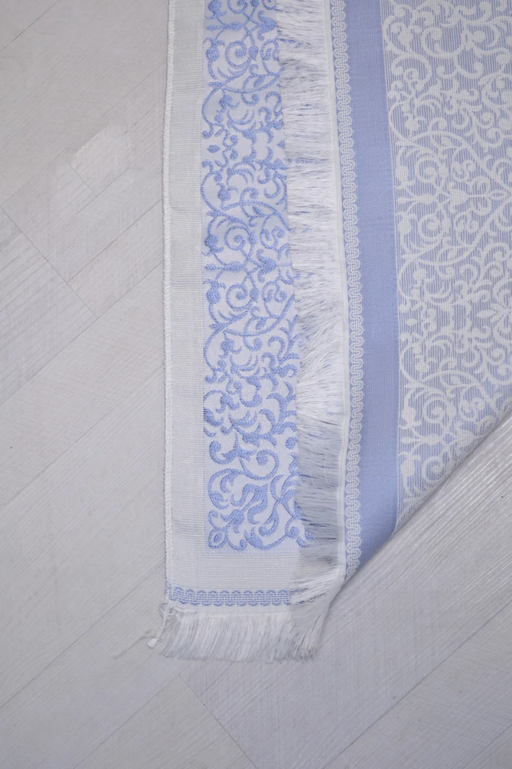 Pamuk Tafta Seccade Mavi