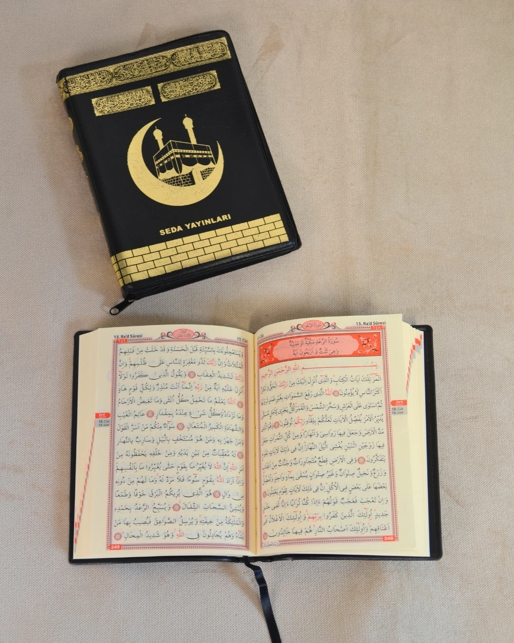 Hac Umre Seti Model 1 – Kuran-ı Kerim, Bambu İhram,İhram Kemeri, Sıvı ve Katı Sabun, 2 Adet Tavaf Tesbihi