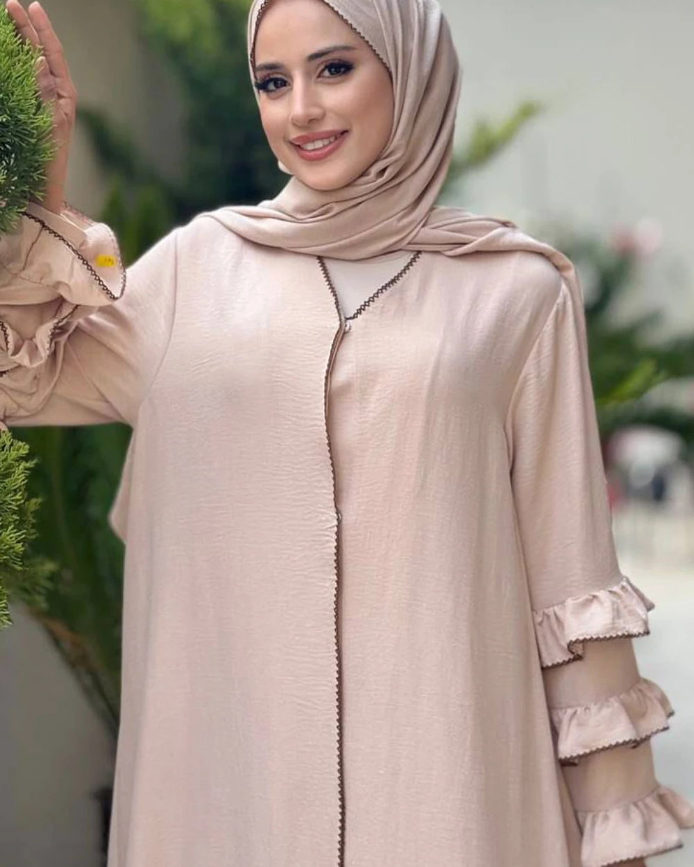 Şal ve Ferace İkili Takım – Pamuklu Aerobin Kumaş