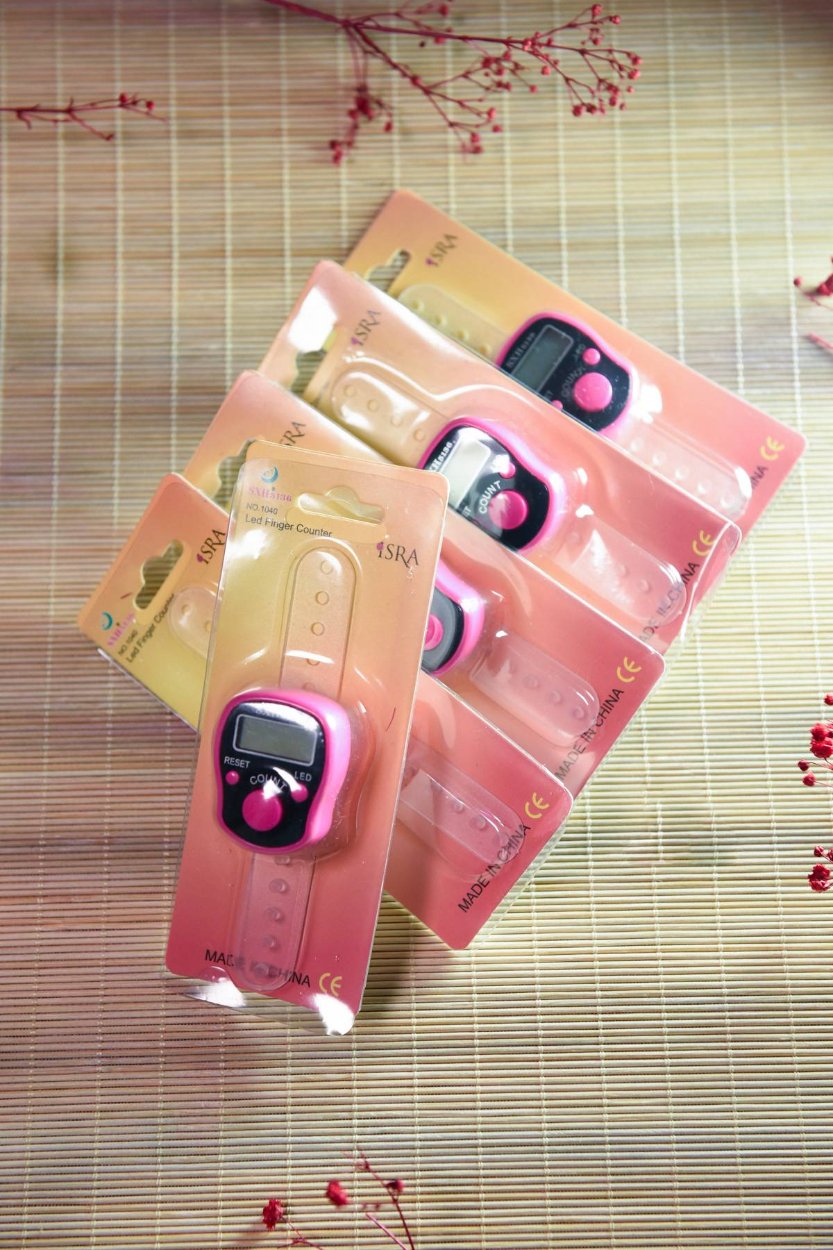 Led Işıklı Zikirmatik Pembe 1 Adet