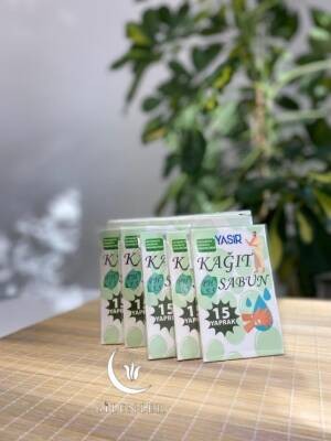 Kağıt Sabun 10 Adet
