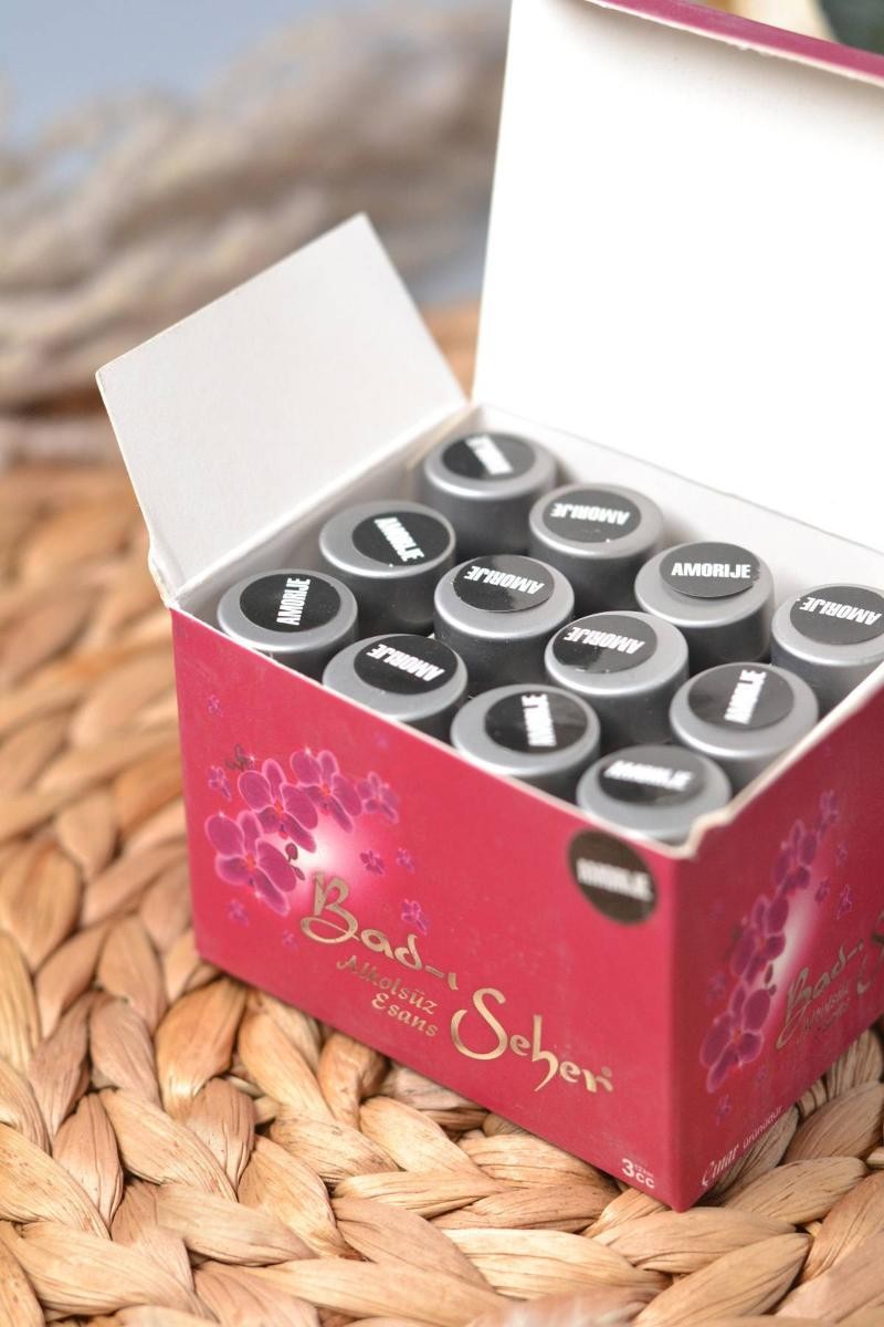 12’li Alkolsüz Fresh Esans Seti – 3 cc’lik Özel Şişelerde (AMORIJE)