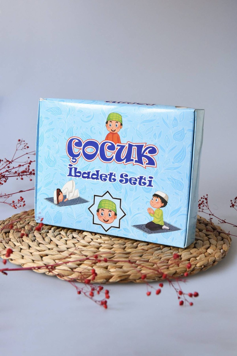 Erkek Çocuk İbadet Seti 4 Parça