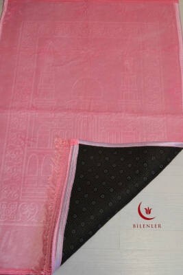 Peluş Seccade Pembe - 80x120 cm - Ekstra Konforlu - Yumuşak ve Geniş Ölçülü