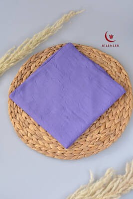 Bambu Kraş Eşarp Lila - Dört Mevsim- Yumuşak Dokulu