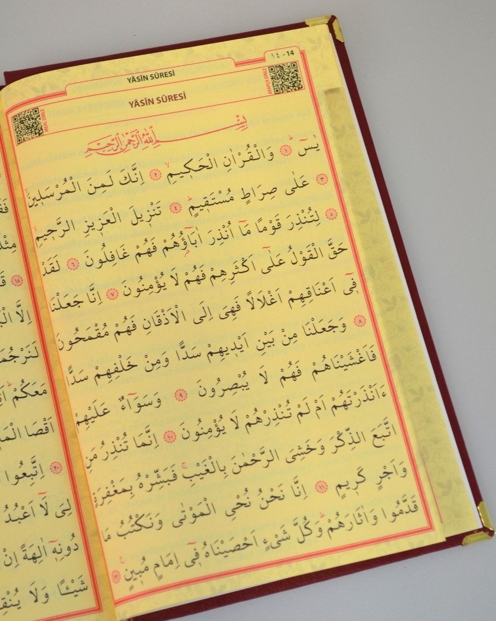 Kişiye Özel İsim Baskılı Ciltli Yasin Kitabı 128 Sayfa Orta Boy 40 Adet -Tül Keseli İnci Tesbihli Mevlüt ve Hatim Hediyesi
