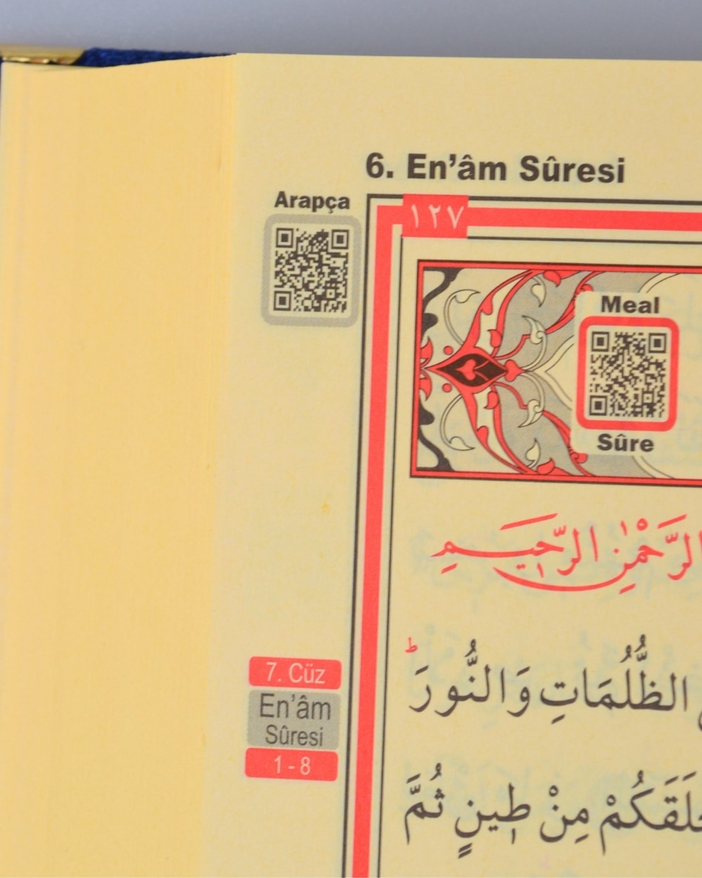 Pleksi Süslemeli Yasinli Kuran-ı Kerim Seti Lacivert