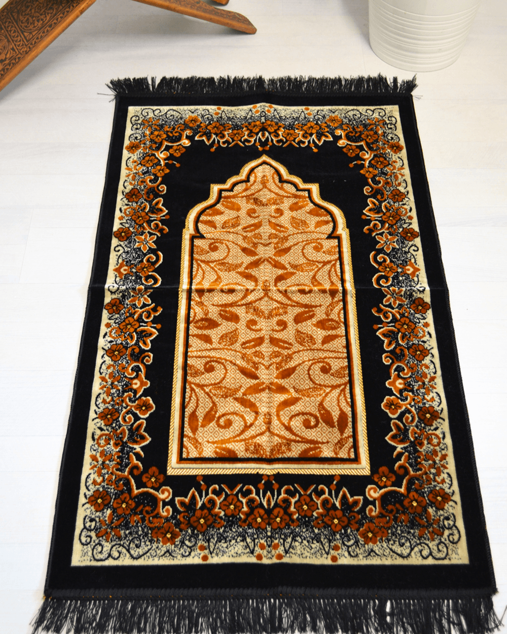 Kadife Seccade Kalın Yumuşak Doku - Şık ve Konforlu- 70x110 cm- Kahverengi