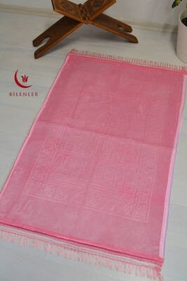 Peluş Seccade Pembe - 80x120 cm - Ekstra Konforlu - Yumuşak ve Geniş Ölçülü
