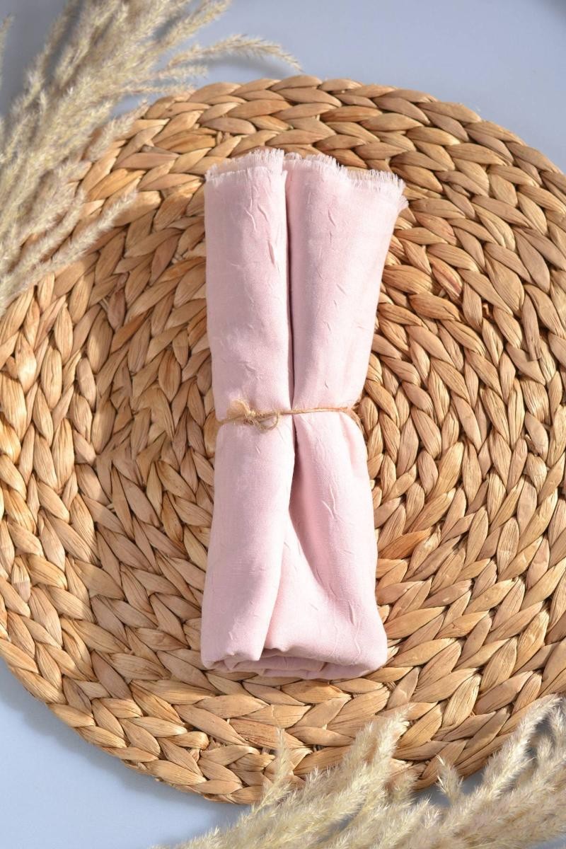 Bambu Kraş Şal Pembe
