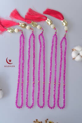 Laleli 99’lu Kristal Tesbih Pembe