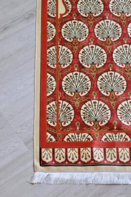 İpek Dokulu Keseli Seccade Çok Renkli- KT01