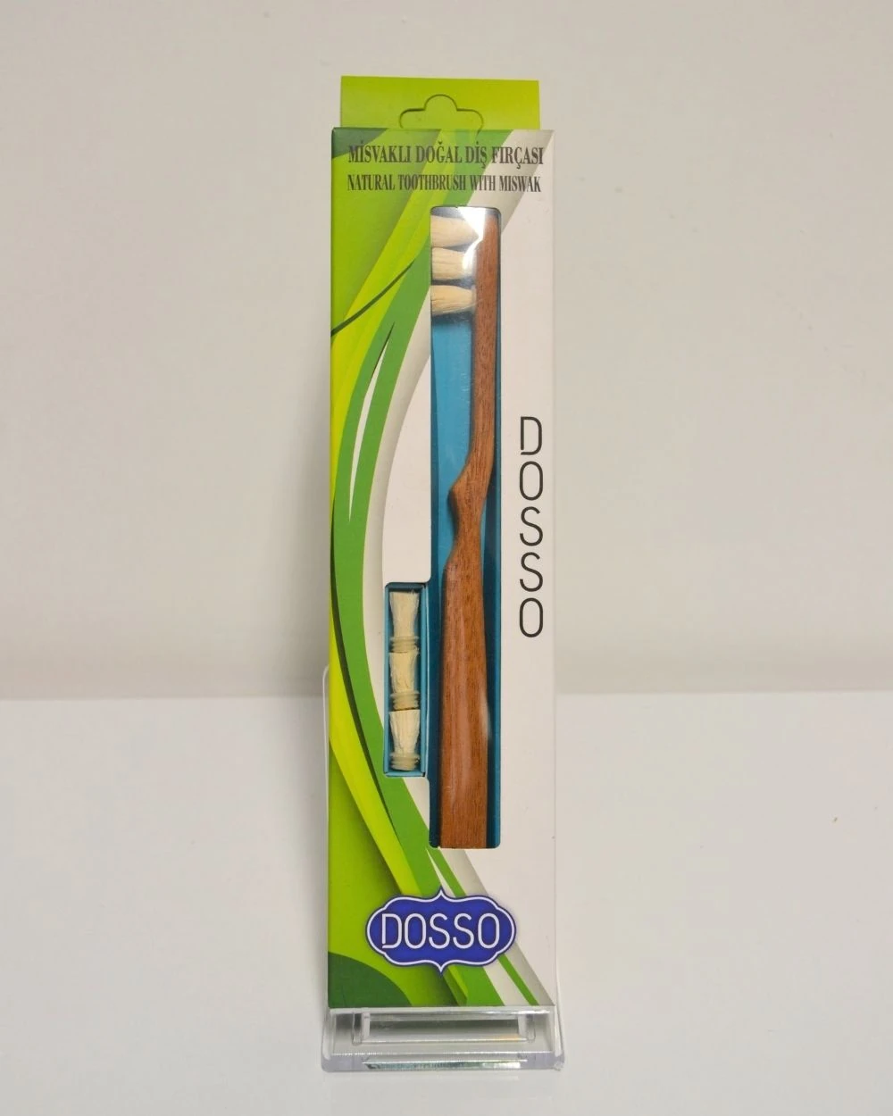 Misvak Diş Fırçası Vidalı + Yedek Parçalı – Doğal Misvak Ucu, Hijyenik ve Pratik Kullanım