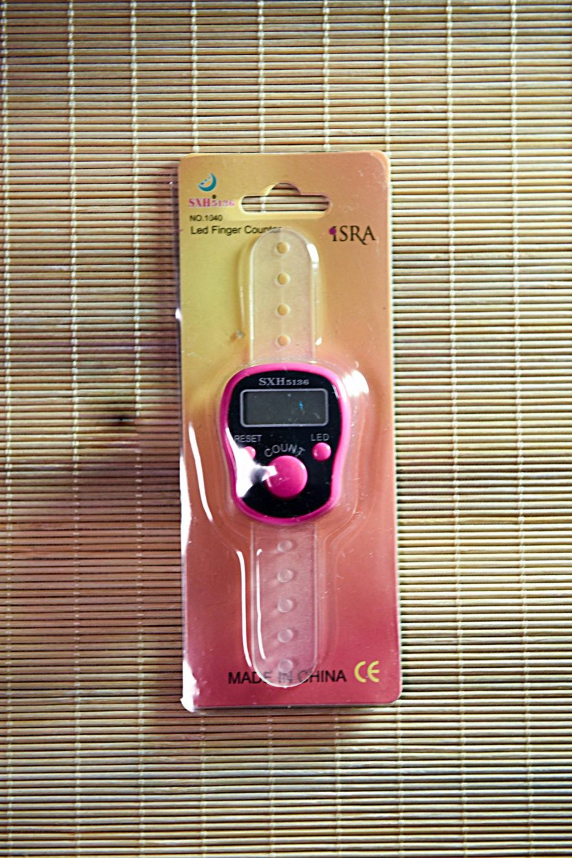 Led Işıklı Zikirmatik Pembe 1 Adet