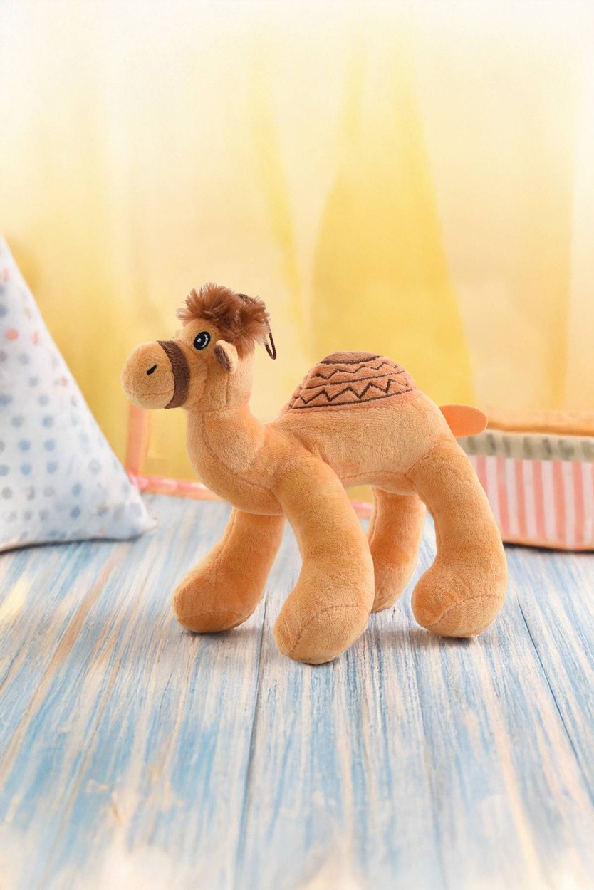 Sevimli Peluş Deve Oyuncak – 22x22 cm
