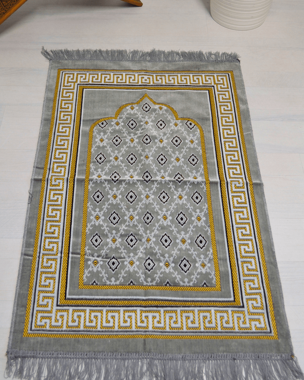Kadife Seccade Gri - 70x110 cm -– Ekonomik;Hafif ve Kullanışlı