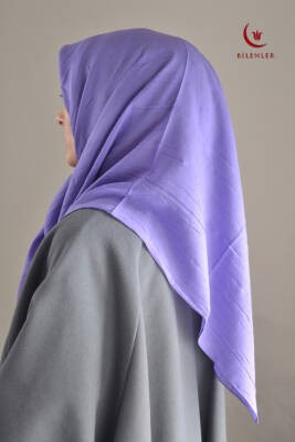 Bambu Kraş Eşarp Lila - Dört Mevsim- Yumuşak Dokulu