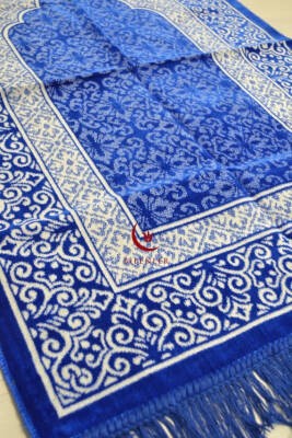 Kadife Seccade - 70x110 cm  - Yumuşak ve Konforlu Lacivert