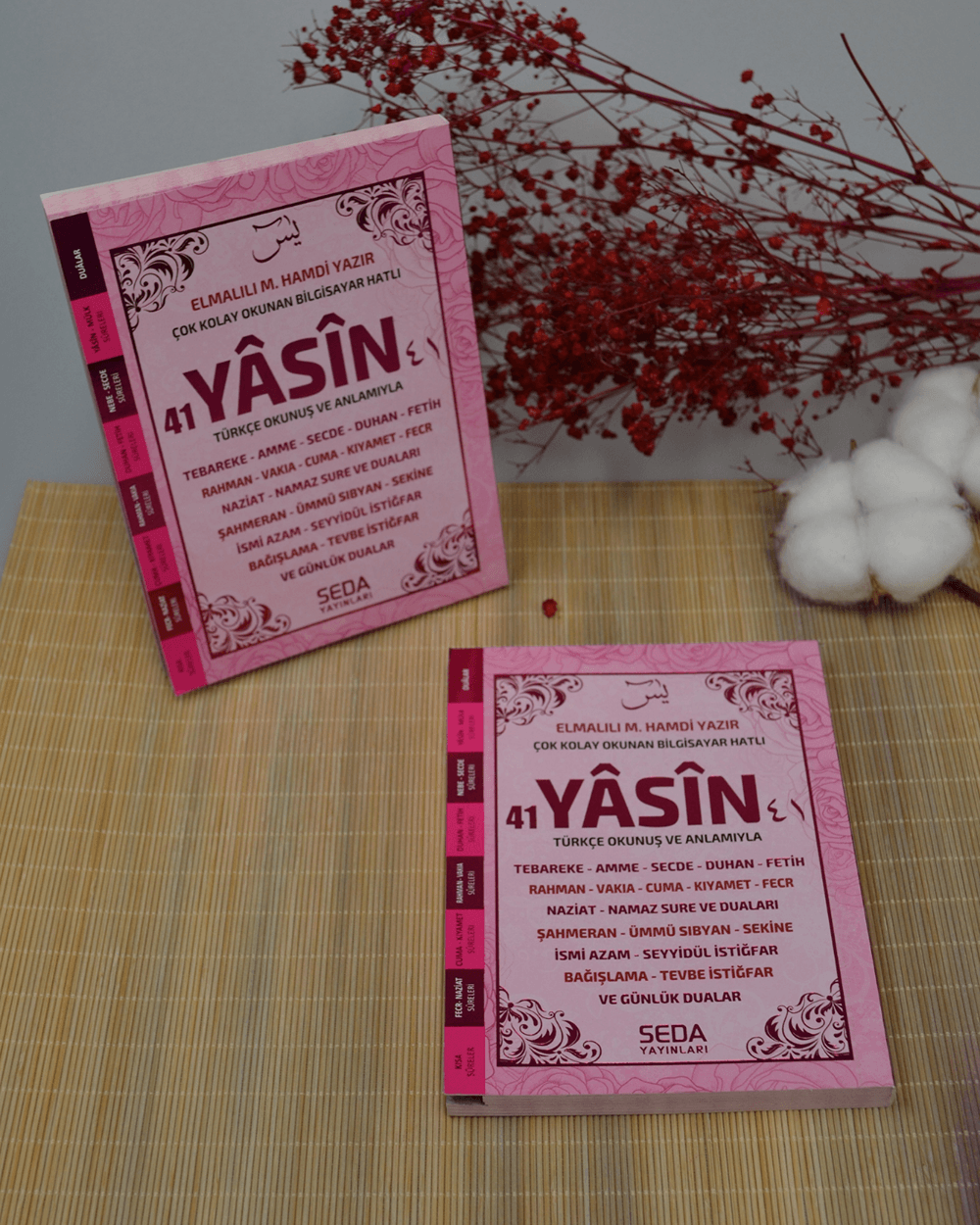 Çok Kolay Okunan Bilgisayar Hatlı 41 Yasin Dua Kitabı Çanta Boy