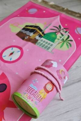 Kızımın Seccade Seti Kumbaralı Pembe