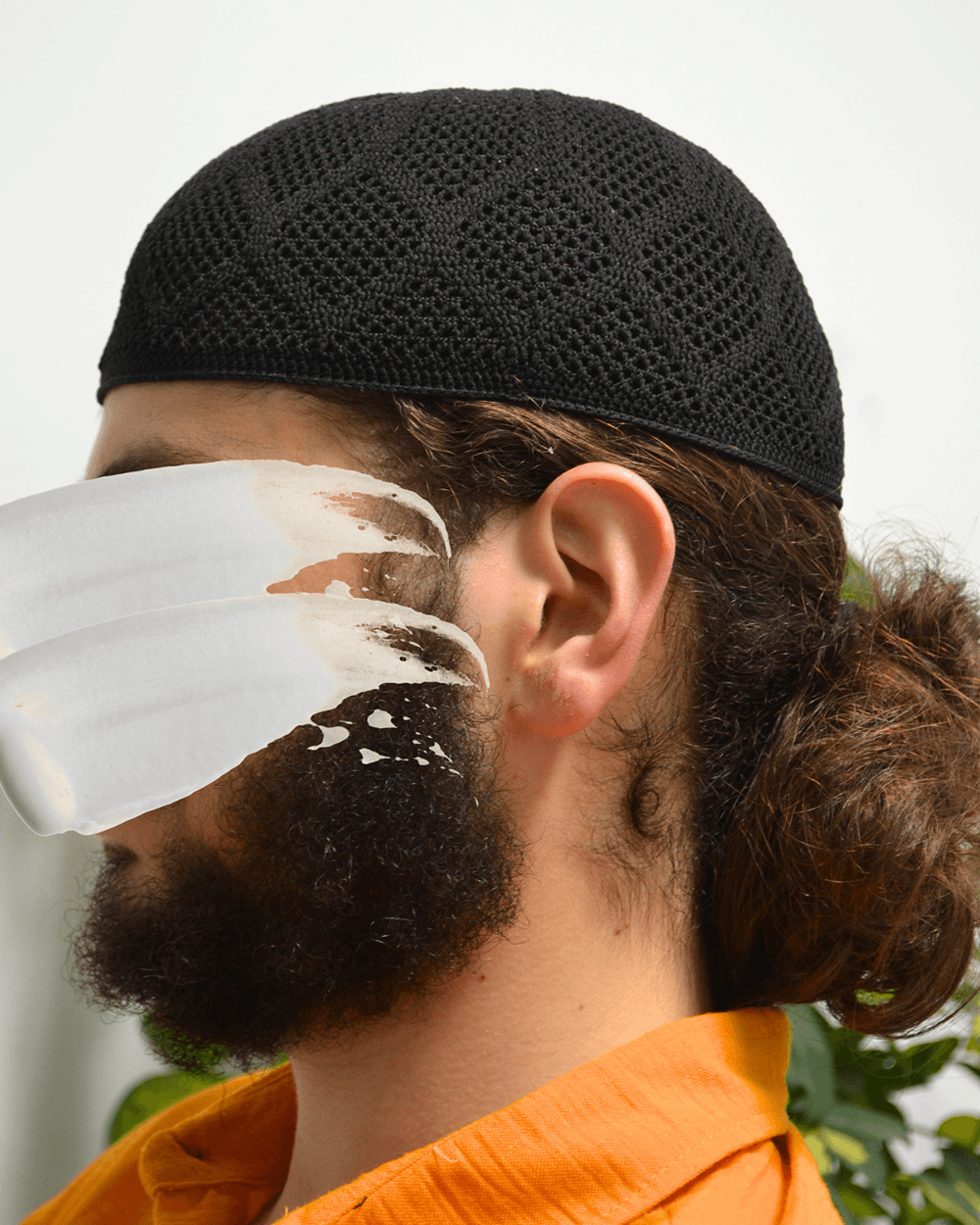 Erkek Örme Takke Siyah | Hac ve Umre İçin İdeal Nefes Alabilir Standart Beden Takke